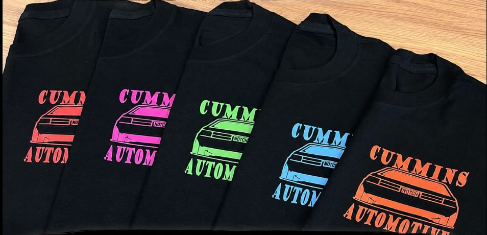 Cummings Automotive custom shirts