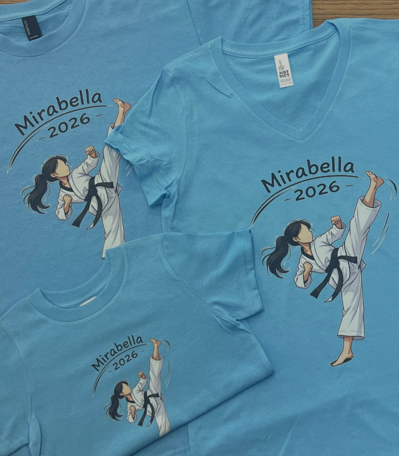 Mirabella karate shirts