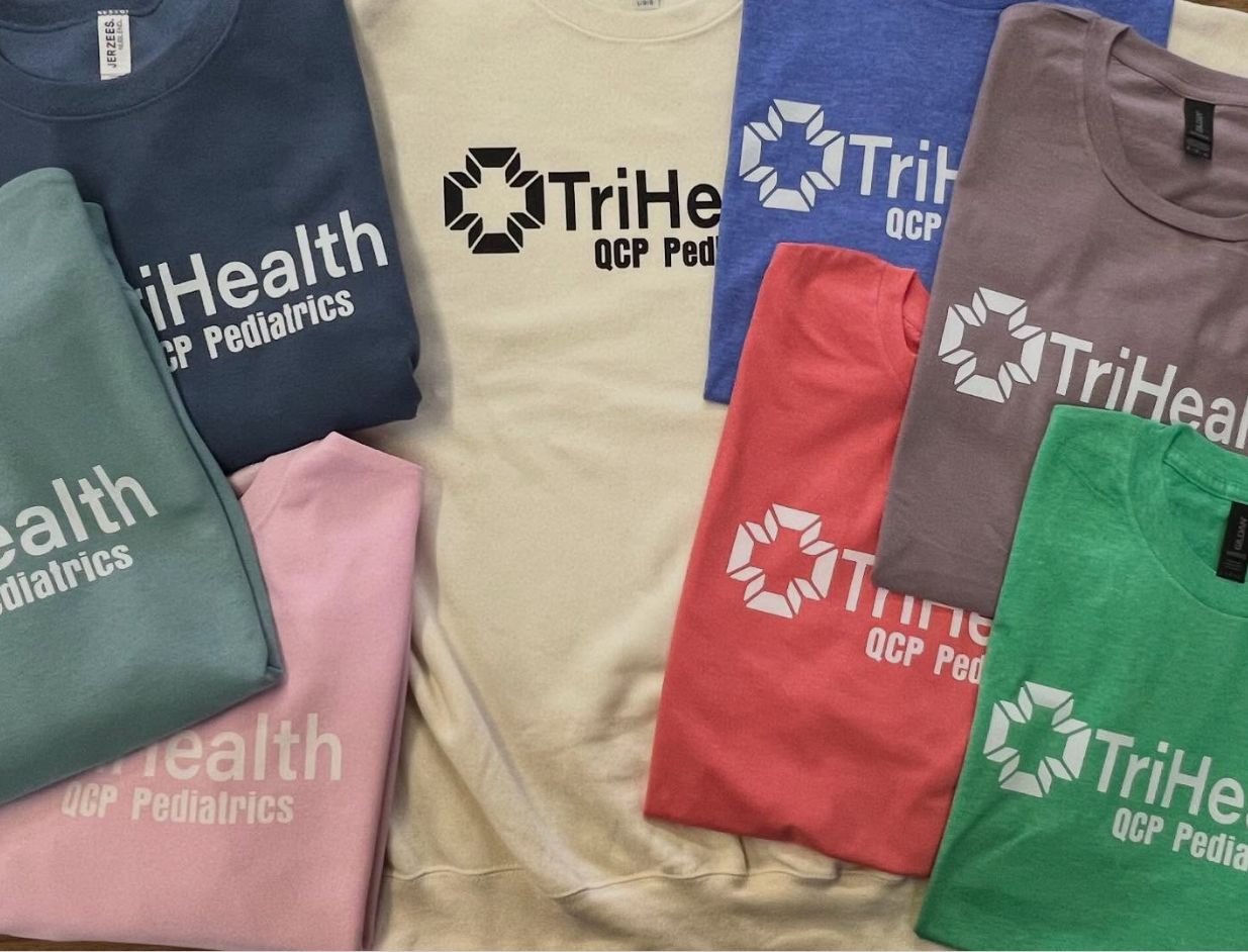 TriHealth custom shirts