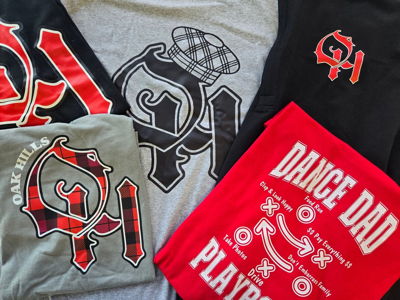 Custom print and apparel project example
