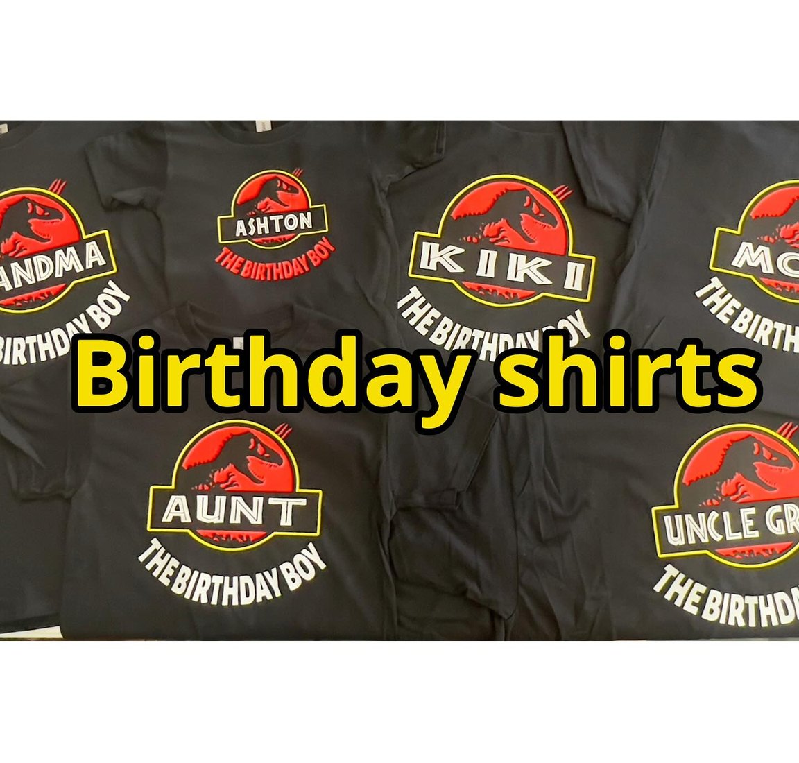 Custom print and apparel project example