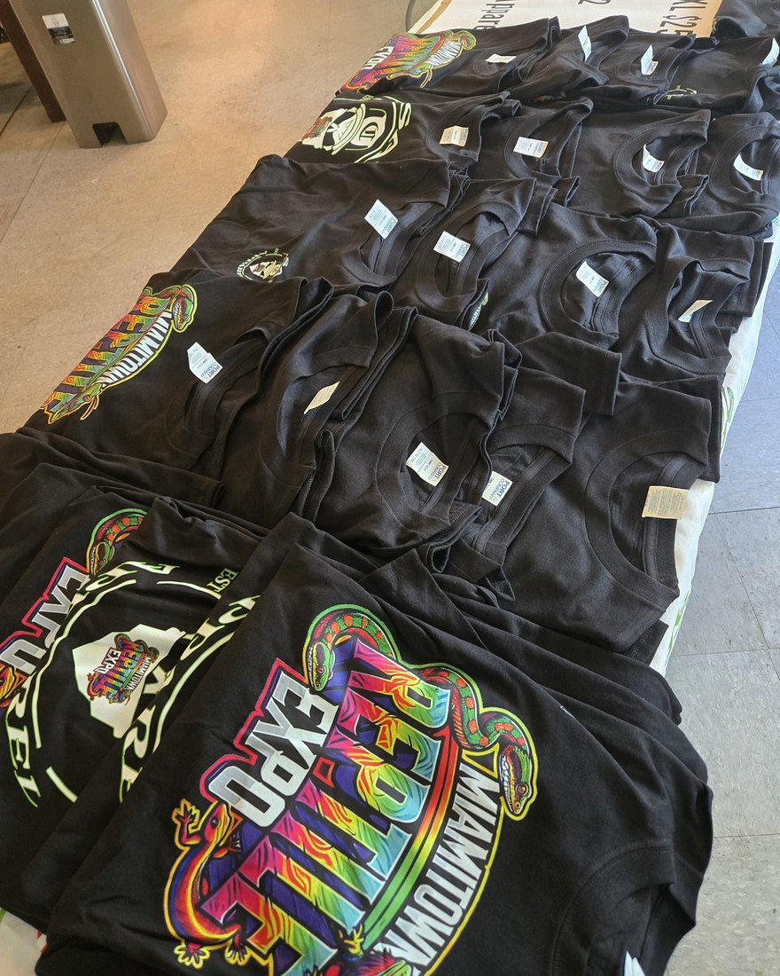 Custom print and apparel project example