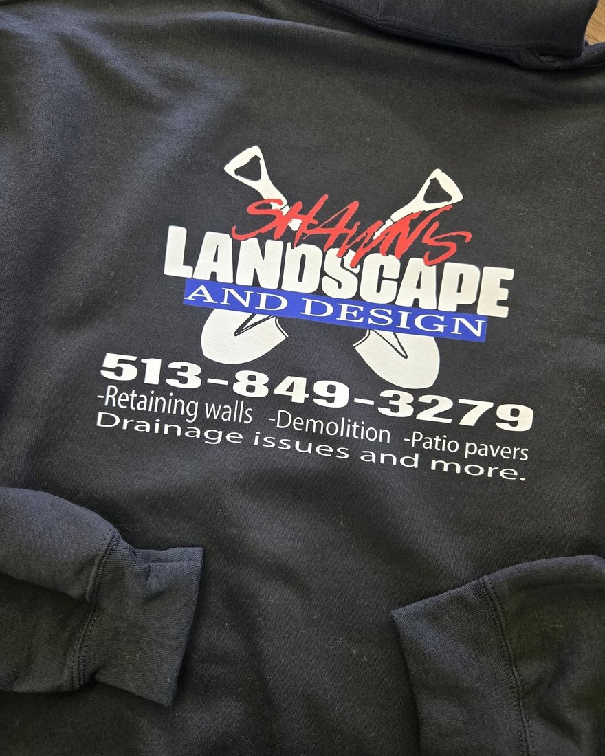 Custom print and apparel project example