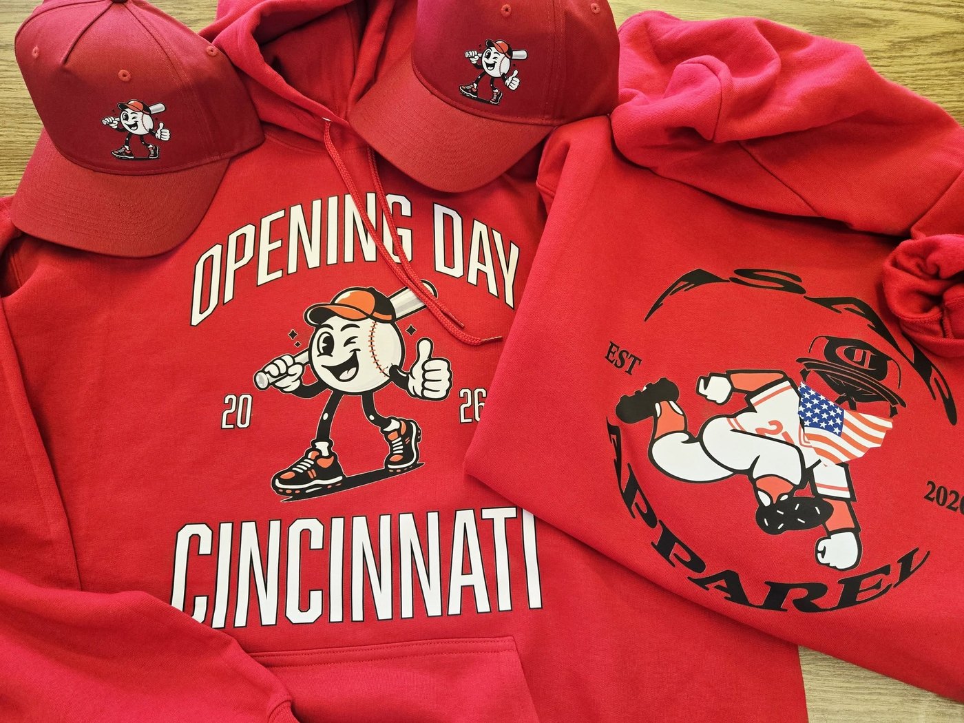 Custom print and apparel project example